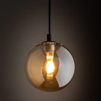 Pendellampa Lyn för Skensystem <strong>Tracer 1-Fas</strong>  Bärnsten