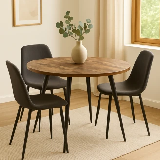 Matbord <strong>Islen</strong>  Brun Ø 110 cm