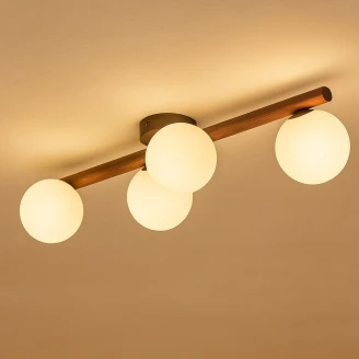 Taklampa <strong>Goya</strong>  Valnöt Matt 65 cm