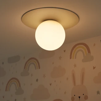 Vägg-/Taklampa <strong>Dorian</strong>  Beige Matt