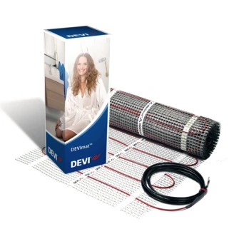 Golvvärmepaket DEVImat™ 100T - 100 W/m², 5 m² + Termostat DEVIreg™ Touch
