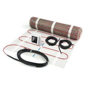 Golvvärmepaket DEVImat™ 100T - 100 W/m², 5 m² + Termostat DEVIreg™ Touch