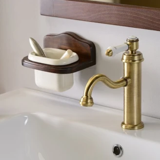Tvättställsblandare <strong>Arlington</strong>  Brons Matt med Bottenventil