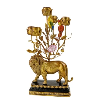 Werner Voss Ljusstakar <strong>Lion</strong>  Guld