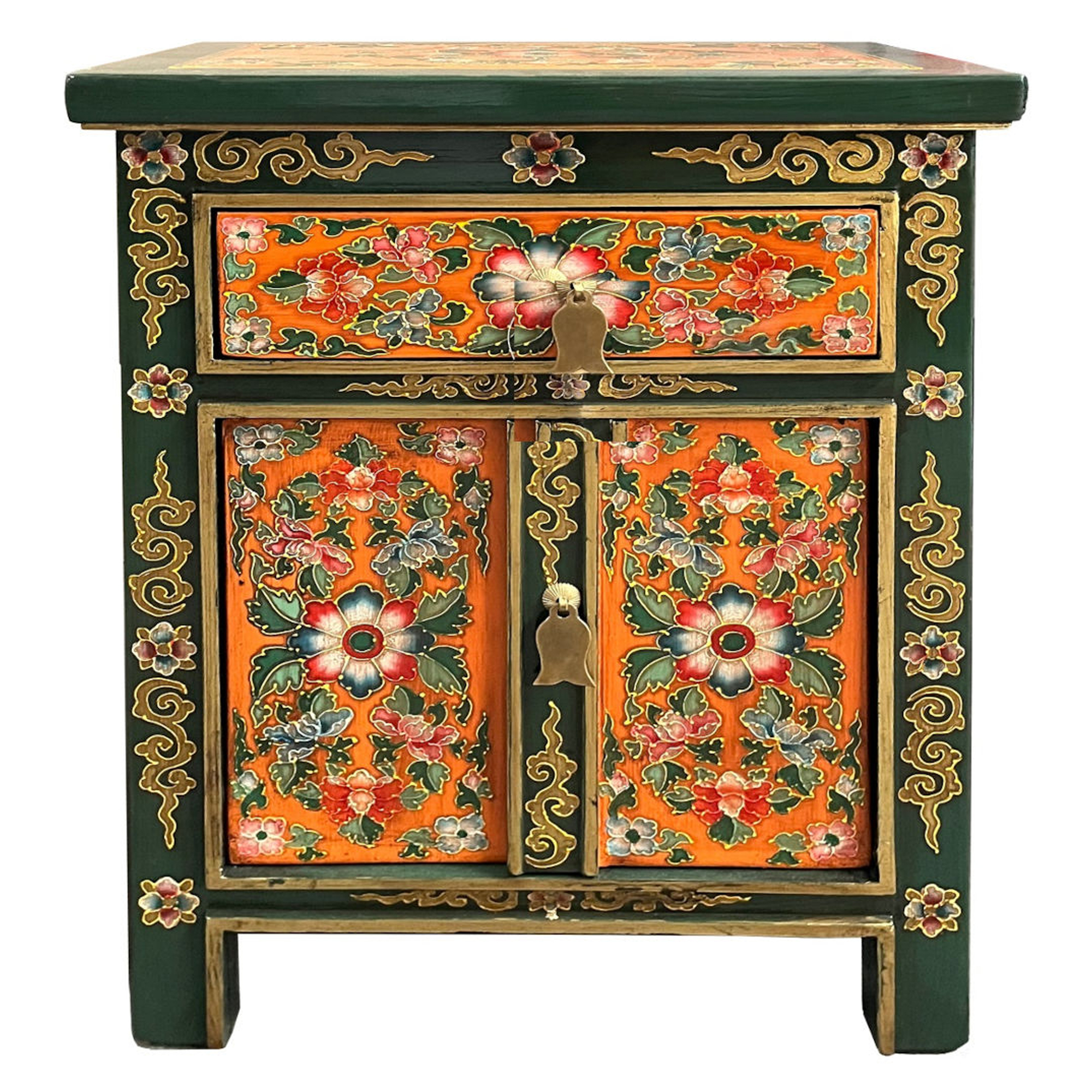 Werner Voss Skåp Dynasty Betta Grön, Flerfärgad