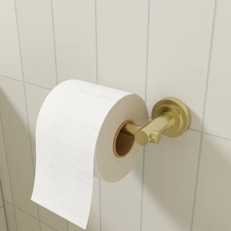 Toalettpappershållare <strong>Temisto</strong> Guld Matt