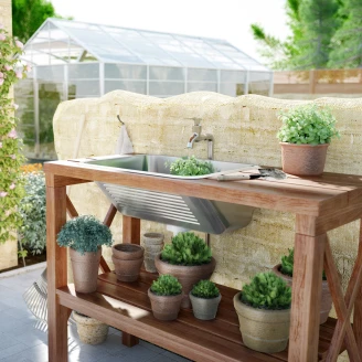 Stål Diskho <strong>Utility</strong>  45x45 cm Väggmonterad