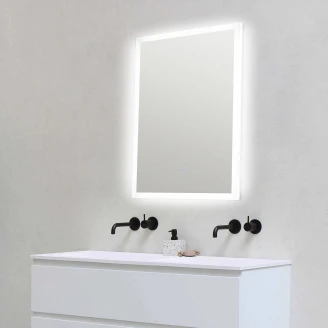 Spegel <strong>Lumeo</strong>  LED med Akrylkant Dimbar 60x80 cm