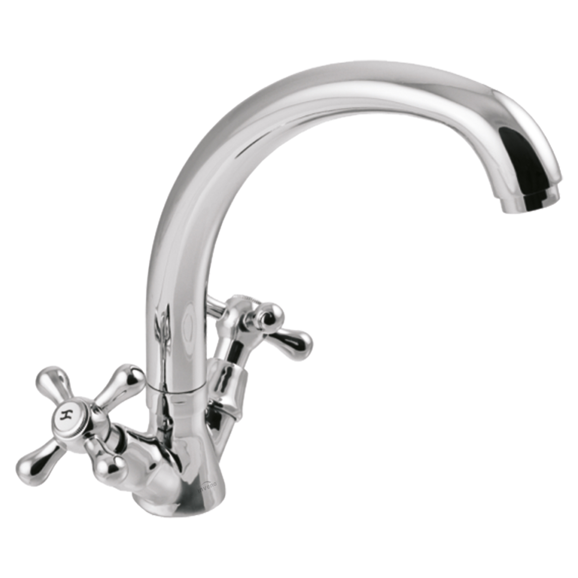 Tvättställsblandare Loxley Krom Blank