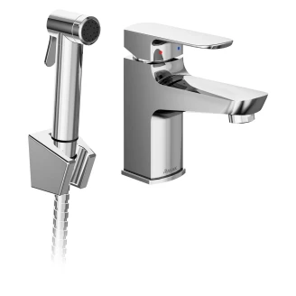 Ravak Bidéblandare med Bidédusch Prism 15 cm Krom Blank