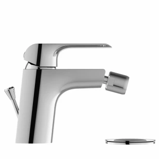 Ravak Bidéblandare Flat Krom Blank med Bottenventil