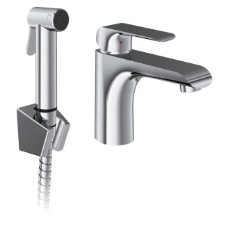 Ravak Bidéblandare med Bidédusch <strong>Flat</strong>  Krom Blank