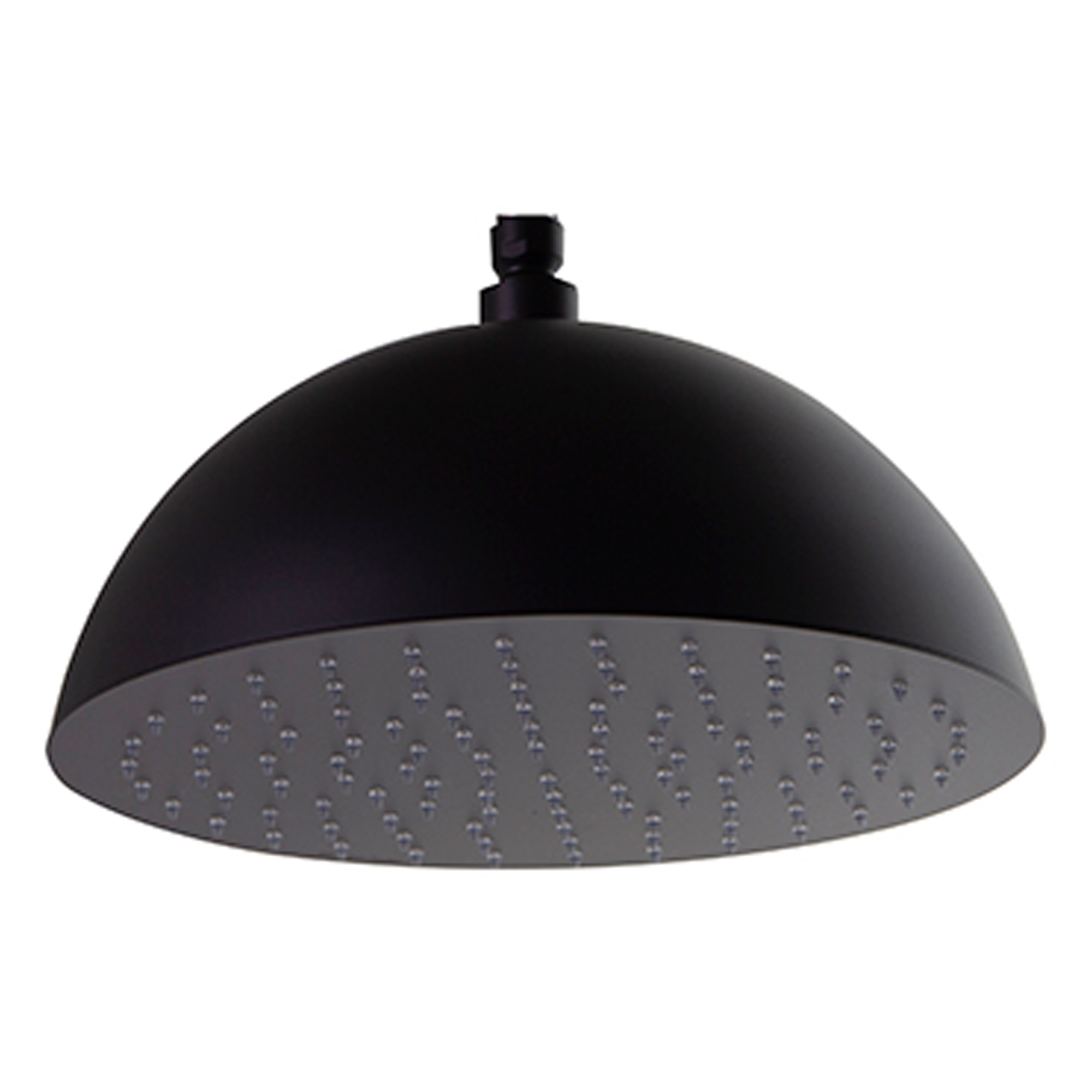 Huvuddusch Domea 300 mm Rund Svart Matt