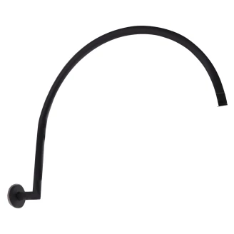 Väggduscharm <strong>Domea</strong>  Svart Matt