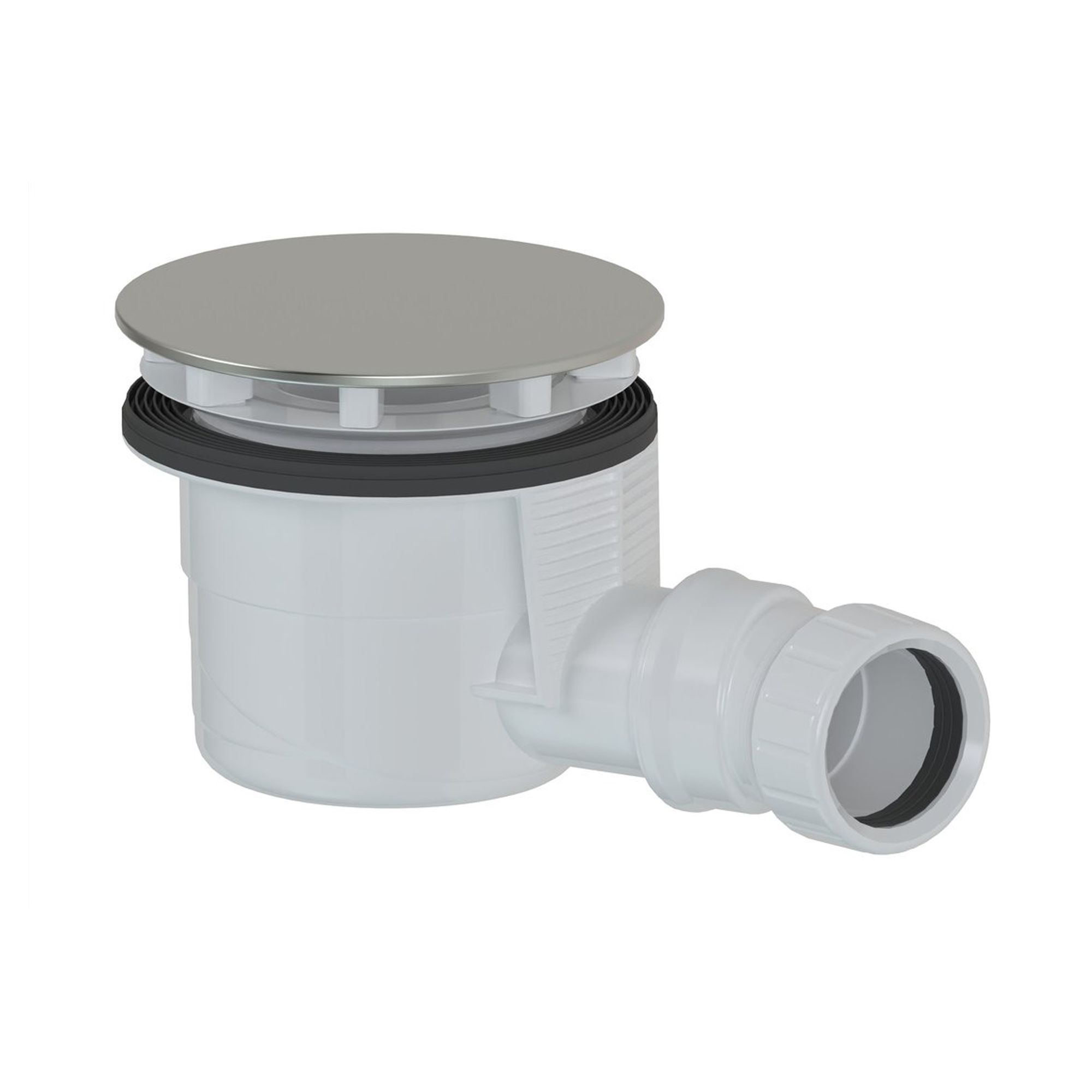 Avlopp för Duschkar Fjordis 90 mm Krom Blank