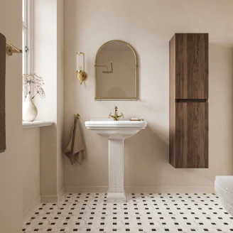 Högskåp <strong>Blisse</strong>  Walnut Matt 140 cm