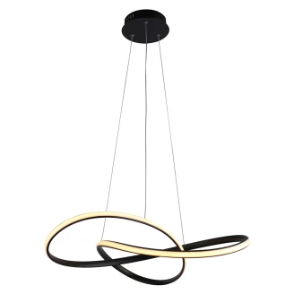 Hängande Lampa <strong>Vexira</strong>  Svart Matt