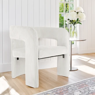 Leitmotiv Fåtölj <strong>Vigor</strong>  Vit Matt