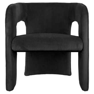 Leitmotiv Fåtölj <strong>Vigor</strong>  Svart Matt