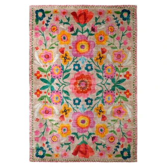 Werner Voss Matta Fleur Flerfärgad