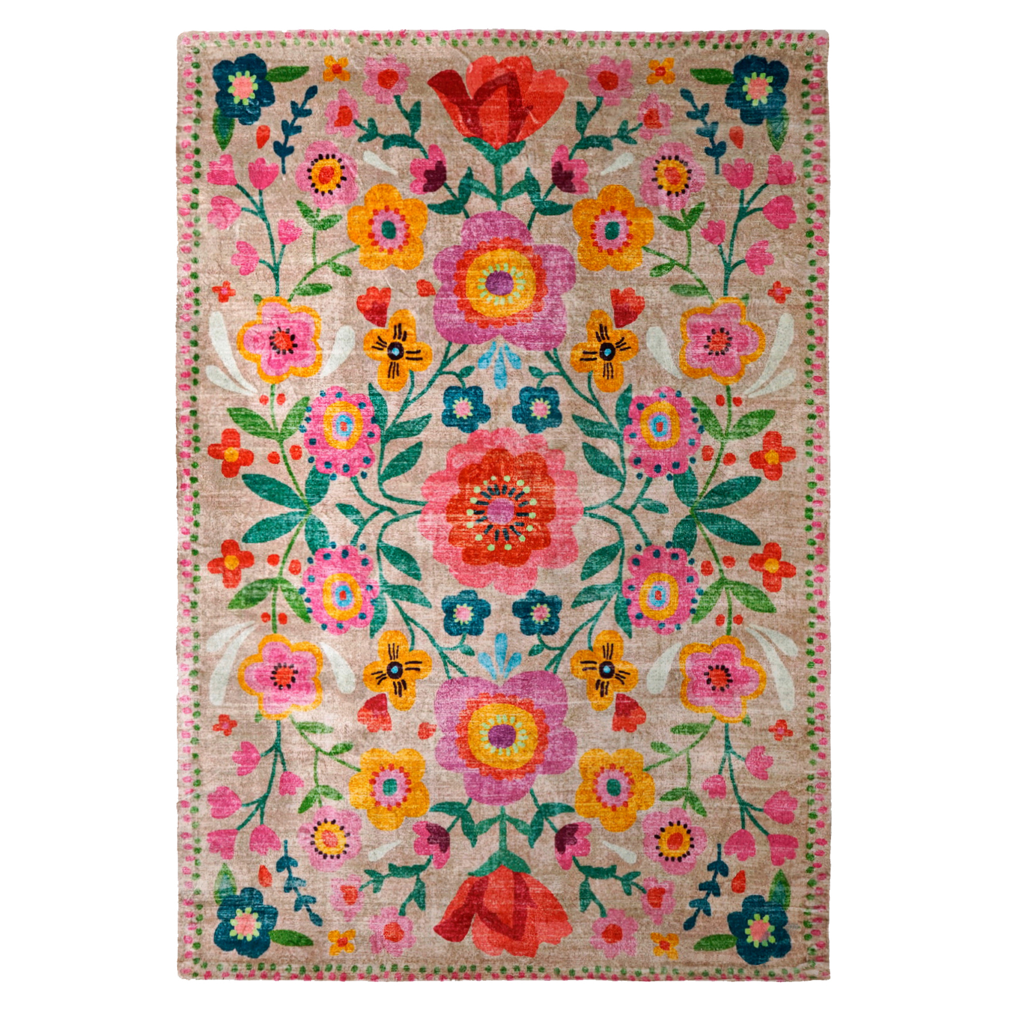 Werner Voss Matta Fleur Flerfärgad