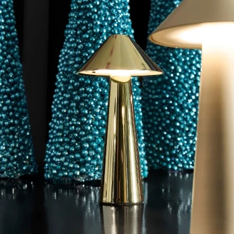 Werner Voss Bordslampa <strong>Mushroom</strong>  Guld