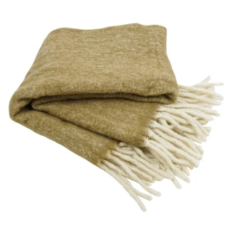 Werner Voss Pläd <strong>Mohair</strong>  Beige