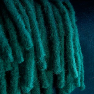Werner Voss Pläd <strong>Mohair</strong>  Turkos