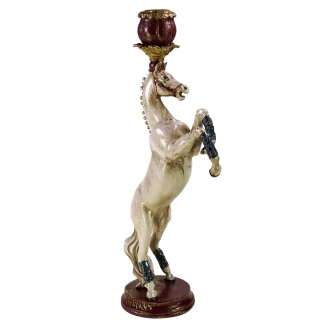 Werner Voss Ljusstakar <strong>Circus Horse</strong>  Vit