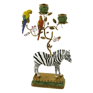 Werner Voss Ljusstakar <strong>Zebra Ny</strong>  Vit, Svart