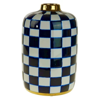 Werner Voss Vas Harlekin Blå, Vit