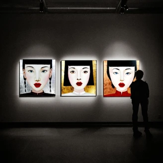 Werner Voss Talva Ying Flerfärgad 100x100 cm