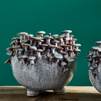 Werner Voss Vas Mushrooms M Grå
