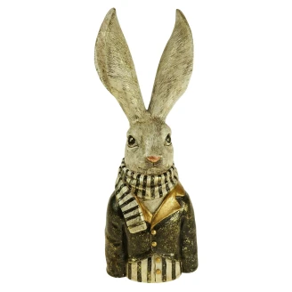 Werner Voss Dekorationsfigur <strong>Alfred</strong>  Vit, Svart