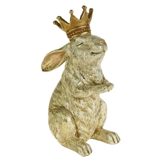 Werner Voss Dekorationsfigur Prince <strong>Rabbit</strong>  Beige, Guld
