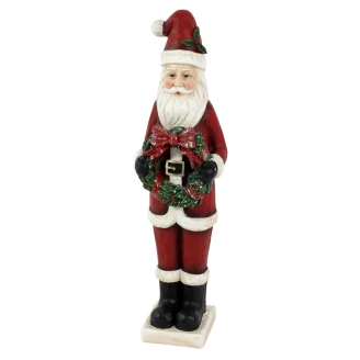 Werner Voss Dekorationsfigur <strong>Santa</strong>  Röd, Beige