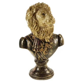 Werner Voss Dekorationsfigur <strong>Major Lion</strong>  Brun, Guld