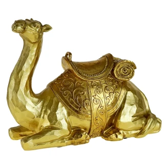 Werner Voss Dekorationsfigur <strong>Camel</strong>  Guld