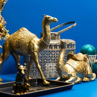 Werner Voss Dekorasjonsfigur <strong>Camel</strong>  Gull
