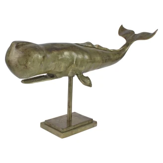 Werner Voss Dekorationsfigur <strong>Whale</strong>  Guld