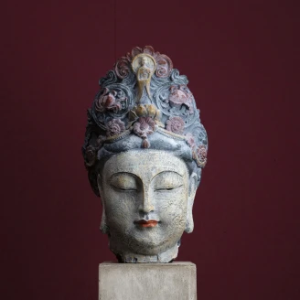 Werner Voss Dekorationsfigur <strong>Goddess-Flores</strong>  Grå