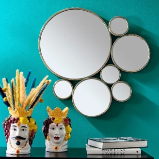 Werner Voss Spegel <strong>Mirror</strong>  Grön-Guld