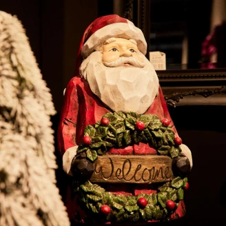 Werner Voss Dekorationsfigur <strong>Santa</strong>  Röd