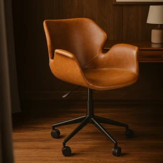 Zuiver Kontorsstol <strong>Nikki</strong>  Brun
