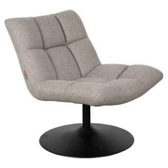 Dutchbone Loungefåtölj <strong>Bar</strong>  Ljusgrå