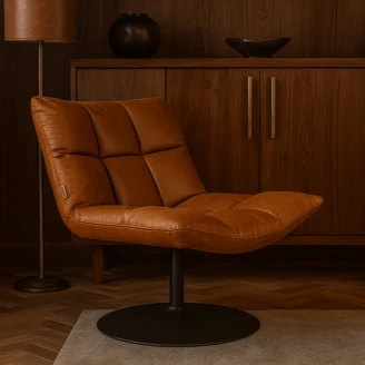 Dutchbone Loungefåtölj <strong>Bar</strong>  Brun