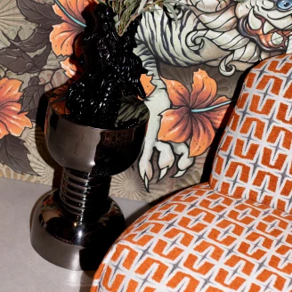 Bold Monkey Sidobord <strong>Gonna Make You Sweat</strong>  Silver