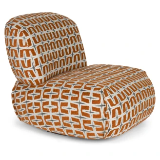 Bold Monkey Loungefåtölj <strong>Ritz</strong>  Orange, Beige