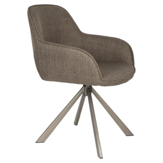 Stol med Armstöd <strong>Tavo</strong>  Brun