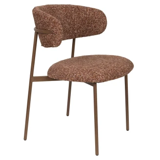 Stol <strong>Cleon</strong>  Röd, Brun